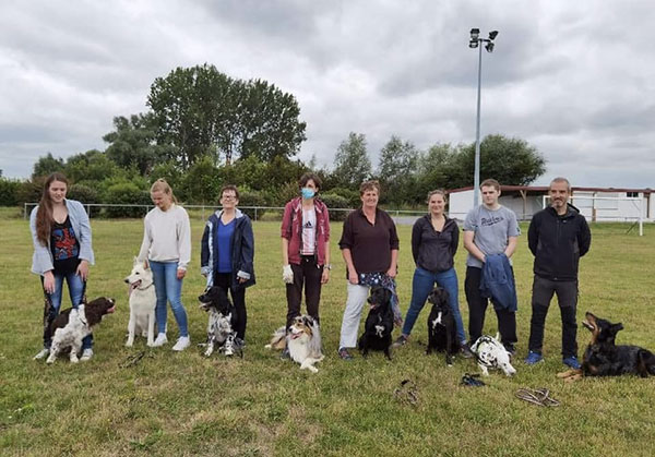 Cours collectif pour chiens à Saint-Amand-les-Eaux